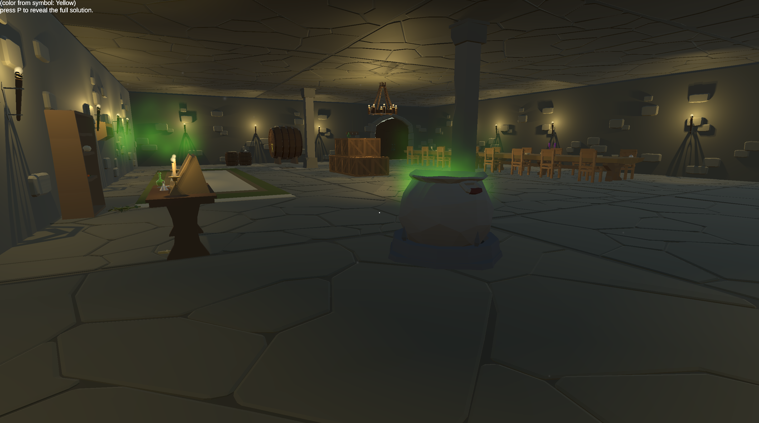 Potions room in ARCANA